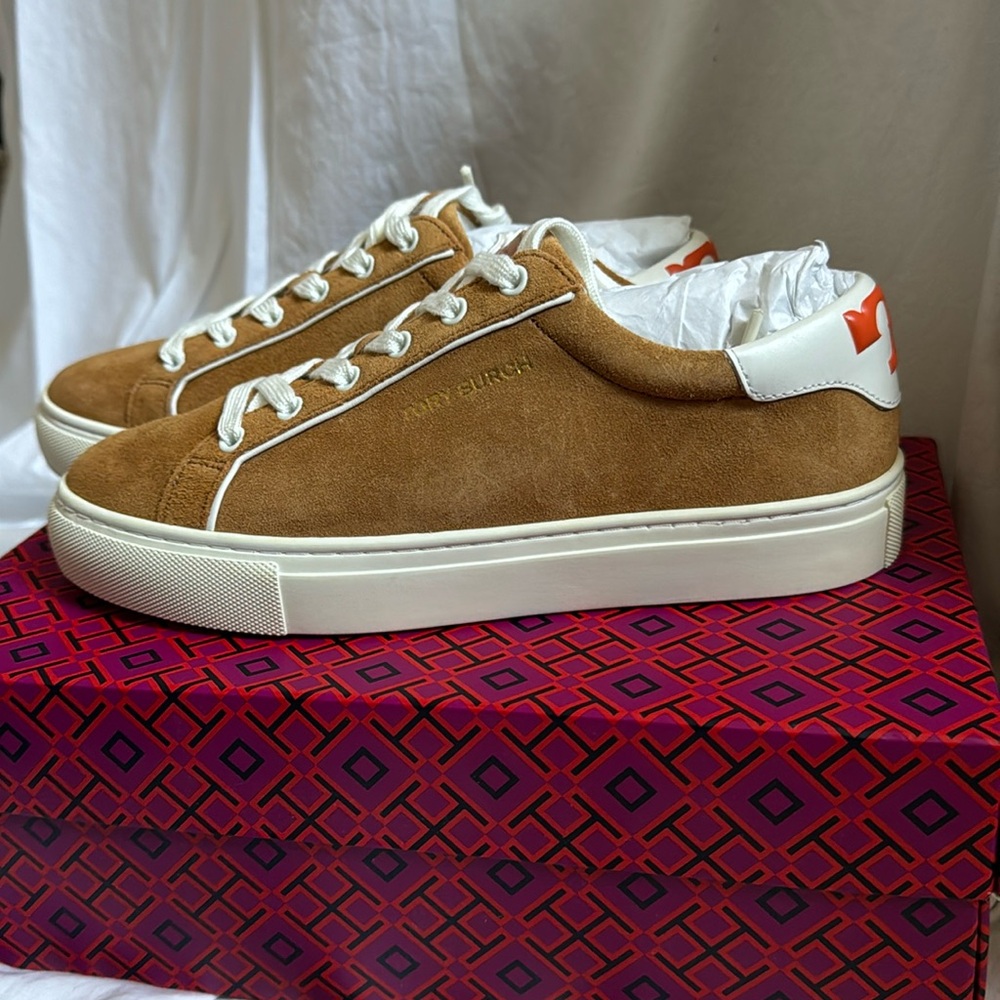 Tory Burch Court Sneaker. New in box.